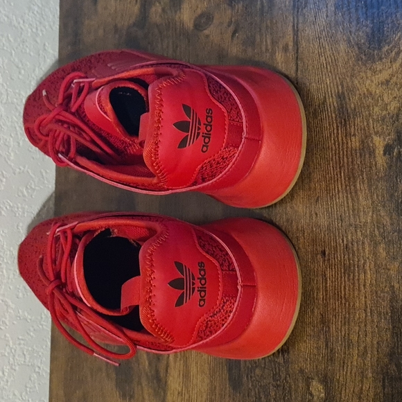 Adidas Originals Men's X PLR Running Shoes | Scarlet/Bubble Gum Sole | Size 10 - Picture 4 of 6